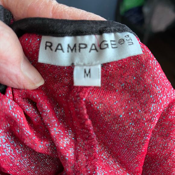 Rampage Mesh Sequin Mirror Bodycon Stretchy Maxi Dress Resort Cruise Party Med - Picture 4 of 5